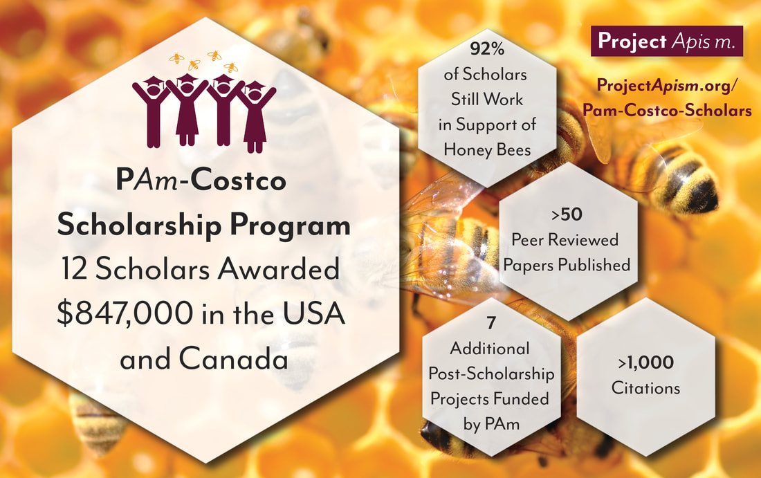 Project Apis m. announces the 2022 PAmCostco Canada Scholarship